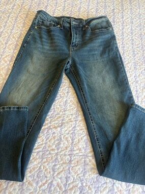 Men's Bootcut Jeans in Washed Blue - Classic Casual